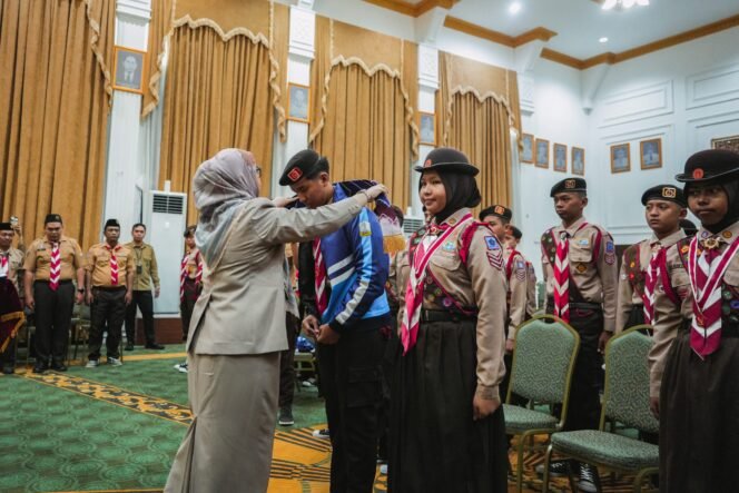 
 Wali Kota Banjarbaru Lepas Kontingen Jambore Nasional Pramuka XII 2026