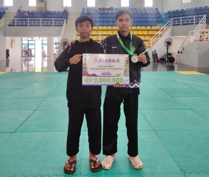 
 Naupal Hebatullah Raih Medali Perak O2SN 2026 Cabang Pencak Silat