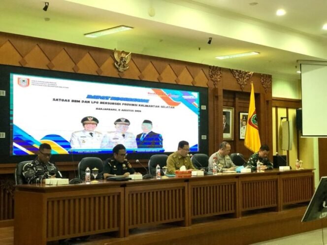 
 Pemprov Kalsel Perkuat Pengawasan BBM & LPG Bersubsidi, Satgas Diintegrasikan