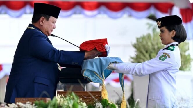 
 Presiden Prabowo Pimpin Upacara Detik-Detik Proklamasi Kemerdekaan Indonesia di Istana Merdeka