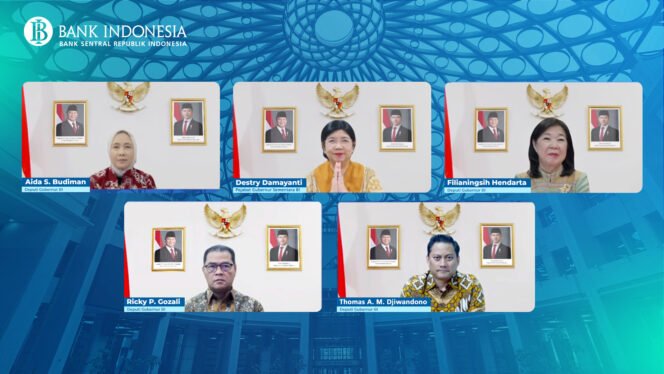 
 Suku Bunga Acuan Tetap 5,75 Persen, BI Perkuat Stabilitas Rupiah & Likuiditas