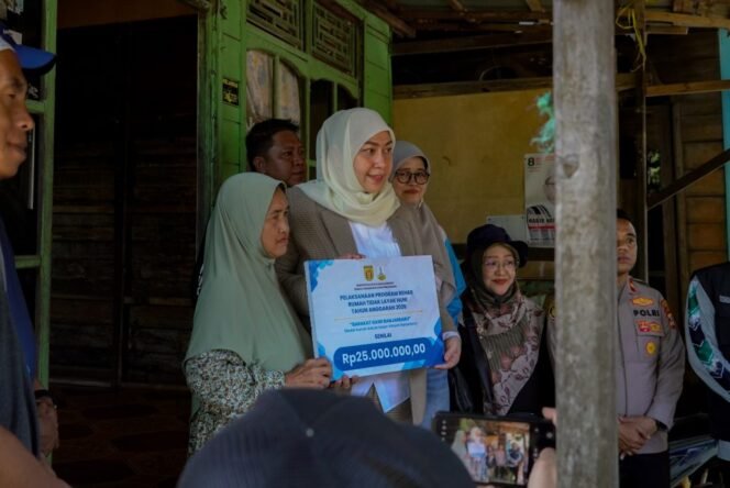 
 Tak Hanya Bangun Kota, Barakat Gawe Banjarbaru Benahi Rumah Warga Yang Tidak Layak Huni