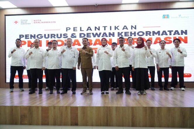 
 Wali Kota Hadiri Pelantikan Dewan Kehormatan & Pengurus PMI Banjarmasin 2025–2030