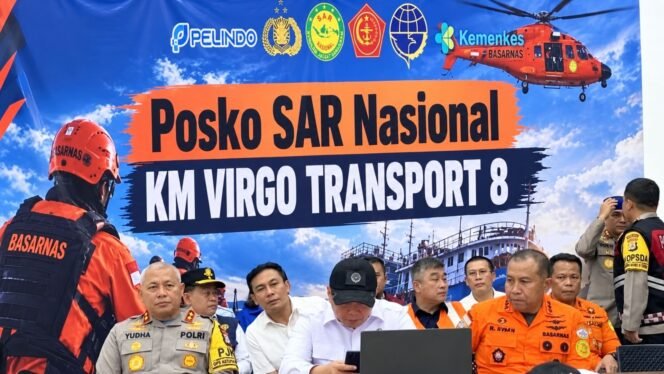 
 KM Virgo Transport 8: 107 Selamat, 6 Meninggal, 136 Masih Dicari