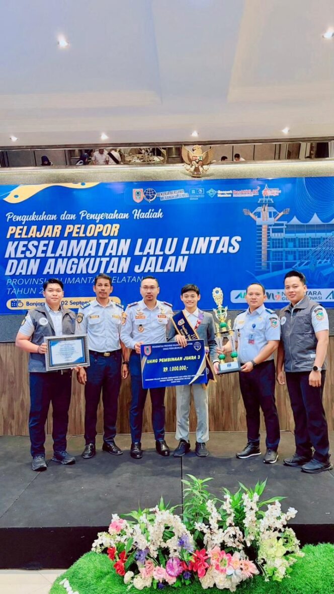 
 Pemkab Kotabaru Raih Juara III Pelajar Pelopor Keselamatan LLAJ Tingkat Provinsi Kalsel