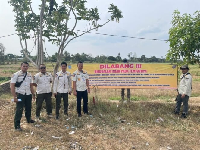 
 Satpol PP Banjar Siapkan Penataan 13 Bangunan di Bahu Jalan Sungai Kitano