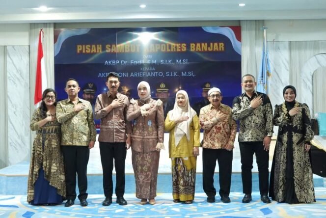 
 Resmi Pimpin Polres Banjar, AKBP Boni Ariefianto Siap Lanjutkan Capaian Fadli
