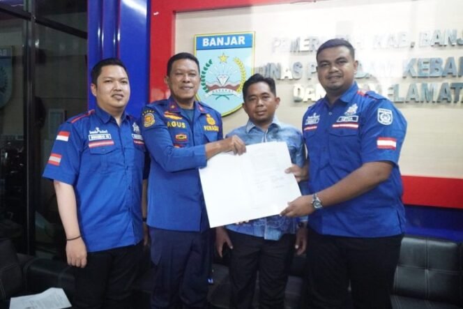 
 Hadapi Kebakaran & Karhutla, DPKP Banjar Perkuat Sinergi 123 BPK