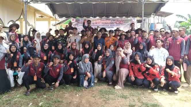 
 50 Relawan Destana Teluk Selong Ulu Siap Hadapi Bencana