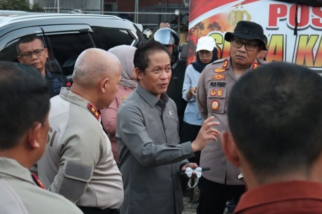 
 Wamenko Pangan Dorong Kalsel Bangun Sistem Permanen Penanganan Karhutla