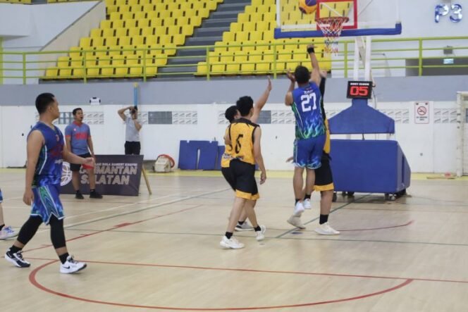 
 Ajang Silaturahmi & Pembinaan Atlet ASN, 35 Tim Ramaikan 3X3 Basketball Harjad Kalsel ke-76