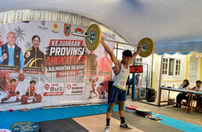 
 Kejurprov Angkat Besi Kalsel 2026 Jadi Panggung Regenerasi Atlet Muda