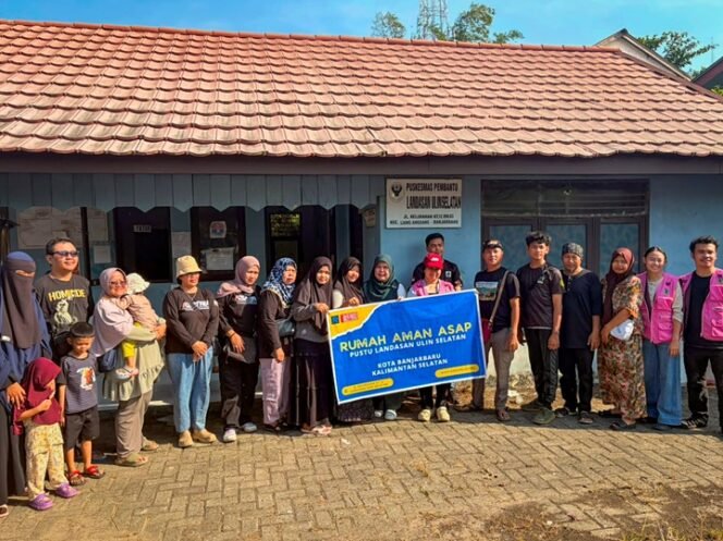 
 Asap Karhutla Mengancam Warga Banjarbaru, Rumah Aman Asap Hadir Lindungi Masyarakat