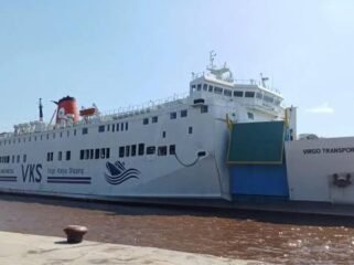 Kapal Virgo Transport 8 Surabaya - Banjarmasin. (Foto : Istimewa)