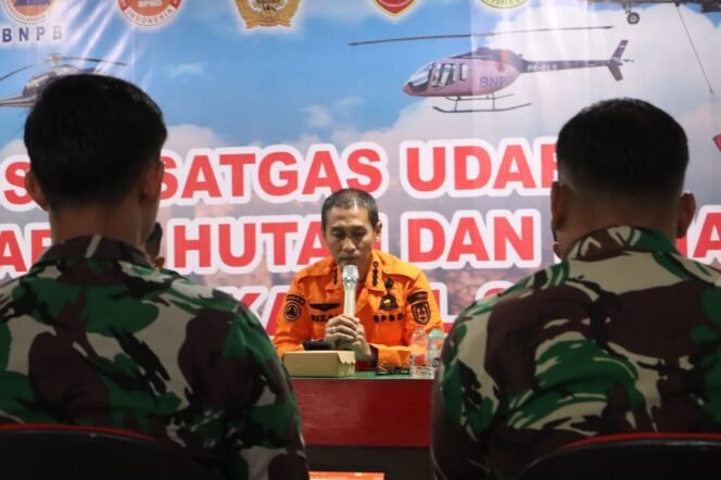 
 Hadapi Karhutla, BPBD Kalsel Perkuat Kesiapan Satgas Udara