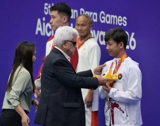 
 Raih 14 Medali Asian Para Games 2026, Indonesia Bidik Posisi Delapan Besar