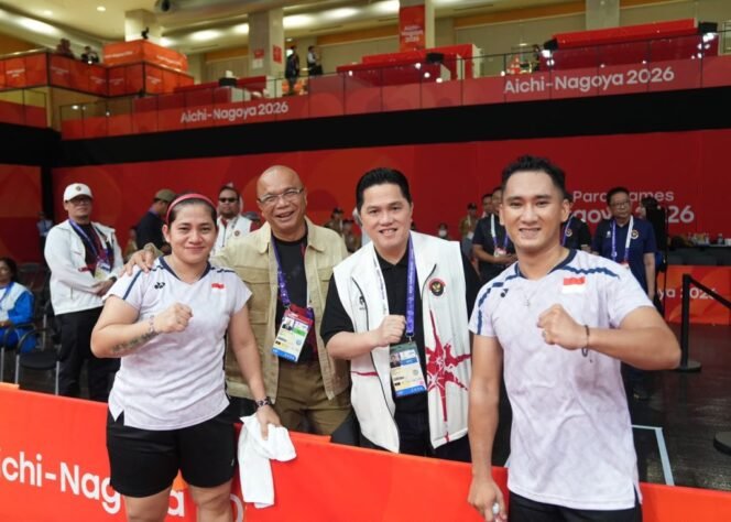 
 Menpora Dampingi Atlet, Indonesia Lampaui Target dengan 10 Emas Asian Para Games 2026
