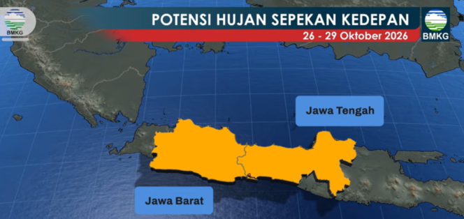 
 BMKG Sebut Kondisi Relatif Kering masih Berpotensi Terjadi hingga 2 November 2026