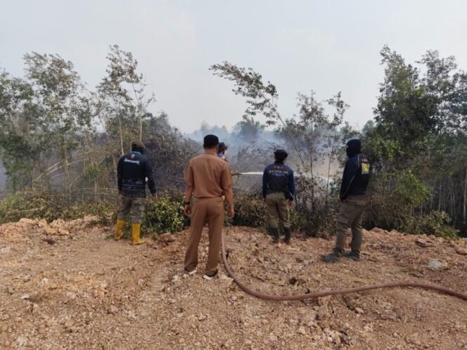 
 Hadapi Karhutla, Satpol PP & Damkar Kalsel Perkuat Patroli & Pengamanan Ring 1 Bandara
