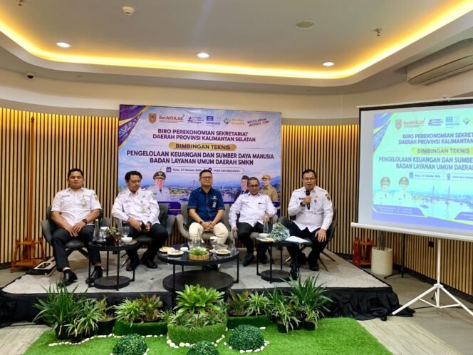
 Pemprov Kalsel Dorong SMK Lebih Mandiri Kelola Keuangan & Kembangkan Unit Usaha Melalui BLUD