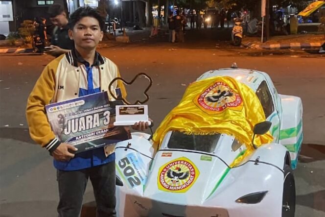 
 Tembus 175 Km/Liter, Wali Kota Banjarbaru Apresiasi Prestasi Wasaka Adaro ULM Team di KMHE 2026