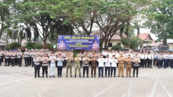 
 Polres Tanah Laut Gelar Operasi Patuh Intan 2026, Sasar Pelanggaran Lalu Lintas