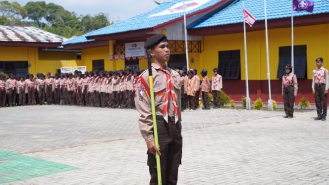 
 Sebanyak 409 Peserta Ikuti Upacara Kemah Bakti Pelajar Tahun 2026 di Kotabaru