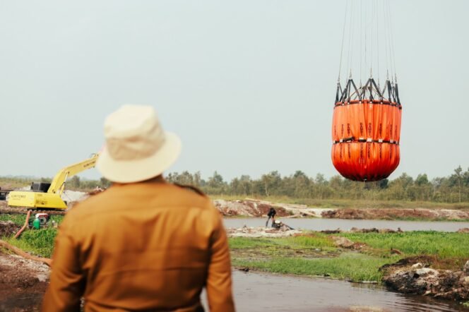 
 Penanganan Karhutla, Gubernur Kalsel Gagas Pembangunan Embung Mini di Kawasan Pengembangan Program Pangan