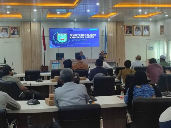 
 Pemkab Banjar Mediasi PT MMI & Warga Rantau Bakula Bahas Ganti Rugi