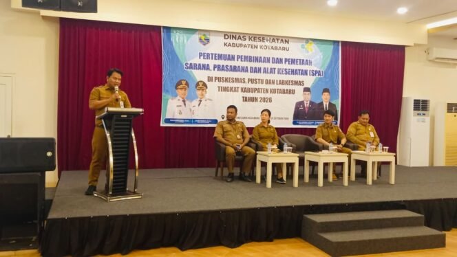 
 Dinkes Kotabaru Perkuat Pemetaan Sarana & Alat Kesehatan di Puskesmas hingga Labkesmas
