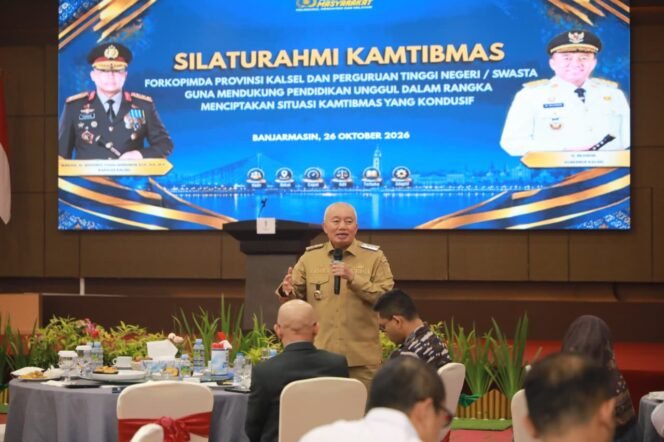 
 Gubernur Kalsel Dukung Alat Deteksi Dini Karhutla & Pembentukan Crisis Center ULM