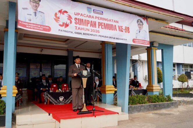 
 Peringatan Hari Sumpah Pemuda ke-98, Pemkab Banjar Ajak Generasi Muda Berkarakter