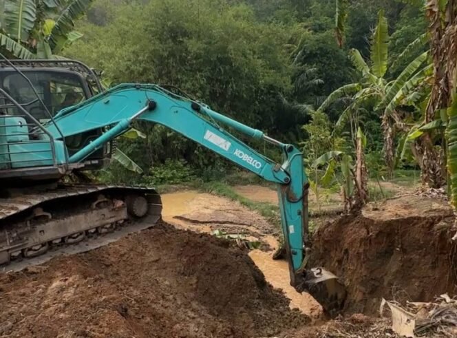
 Pipa Transmisi Air Baku Bocor, BPAM Banjarbakula Targetkan Perbaikan Rampung 10 Hari
