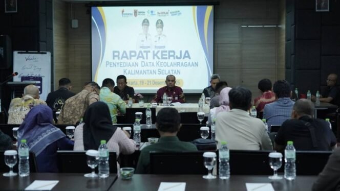 
 Siapkan Rapat Kerja Keolahragaan, Dispora Kalsel Sinkronkan Program 2027 dengan Kabupaten/Kota