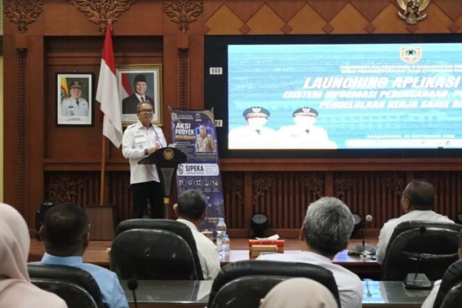 
 Pemprov Kalsel Luncurkan SIPEKA, Perkuat Tata Kelola Kerja Sama Daerah