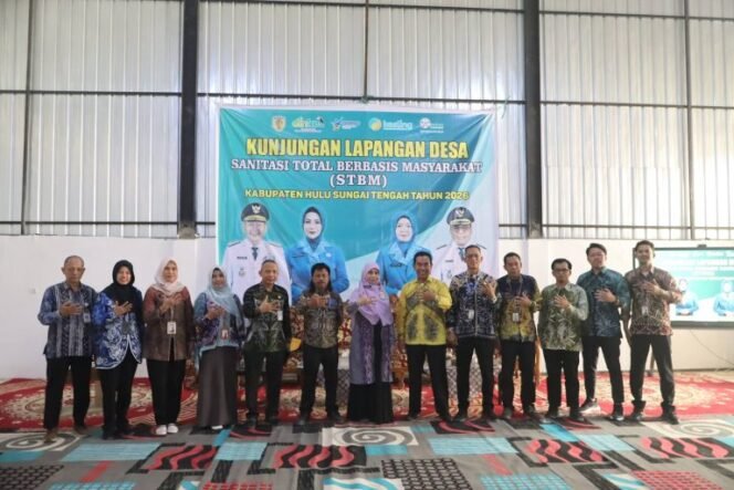 
 Tim Juri STBM Award Kalsel Turun ke Mahela, Pemkab HST Diuji Wujudkan Sanitasi Berbasis Perubahan Perilaku
