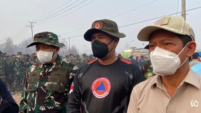 
 Fokus Awal di Sarkawi, BPBD Kalsel Libatkan Sektor Usaha Tangani Karhutla