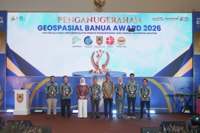 
 Kalsel Gelar Geospasial Banua Award 2026, Dorong Penguatan Tata Kelola Data untuk Pembangunan