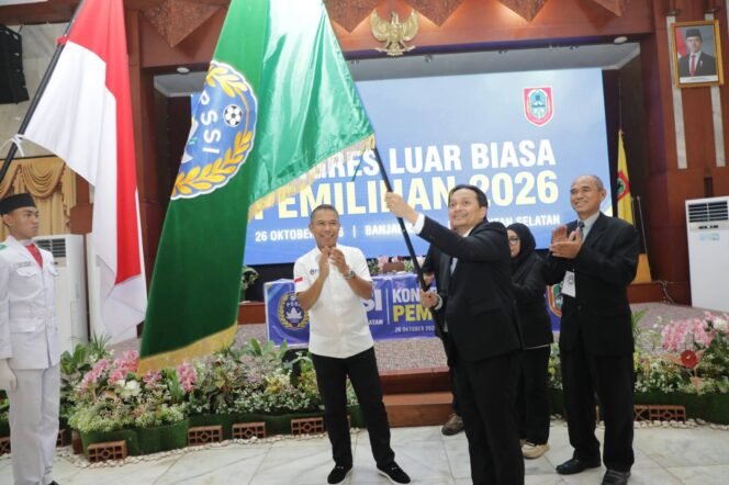 
 Kembali Pimpin PSSI Kalsel, Hasnuryadi Prioritaskan Pembinaan Talenta Lokal