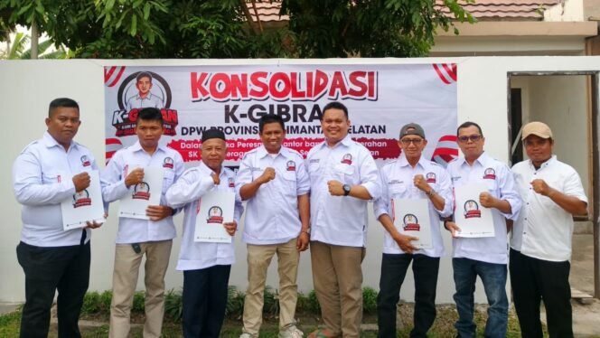 
 K-Gibran Kalsel Konsolidasi, Siapkan Struktur 13 DPD