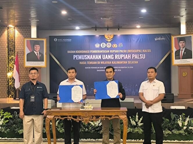 
 Pemprov Kalsel Dukung Sinergi Berantas Peredaran Uang Rupiah Palsu