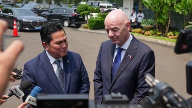 
 Bertemu Presiden Prabowo, Presiden FIFA Puji Indonesia sebagai Tuan Rumah Luar Biasa