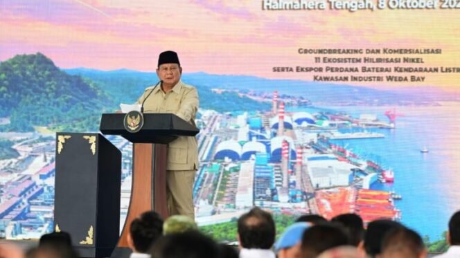 
 Prabowo: Ekspor Perdana Baterai Kendaraan Listrik Bukti Nyata Strategi Hilirisasi Indonesia