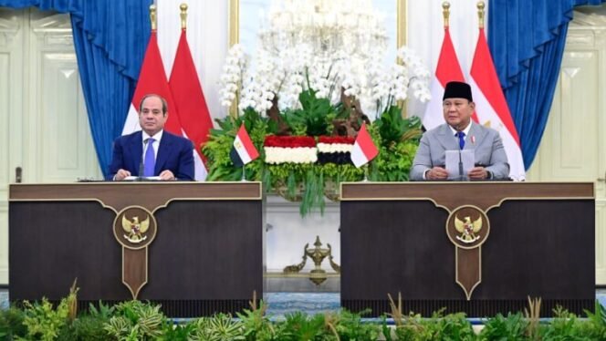 
 Indonesia–Mesir Tegaskan Dukungan bagi Palestina & Dorong Deeskalasi di Timur Tengah
